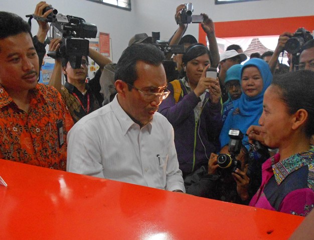 BLSM, Mentan Harapkan Kesadaran Warga yang tidak Berhak Menerima